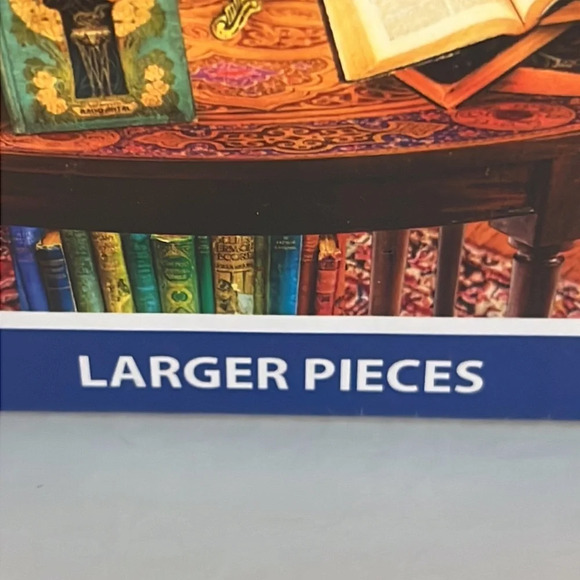 White Mountain Readers Paradise‎ Larger Pieces Puzzle. 1,000 Pieces. NWOT. - Picture 9 of 13